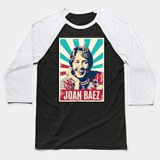 Vintage Retro Joan Baez Baseball T-Shirt